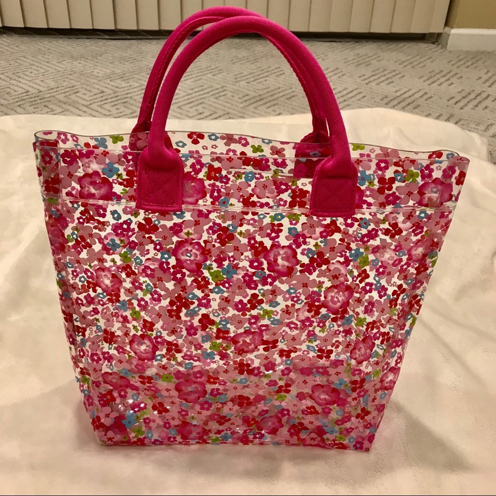 Bath & Body Works Floral tote bag ( BNWT)